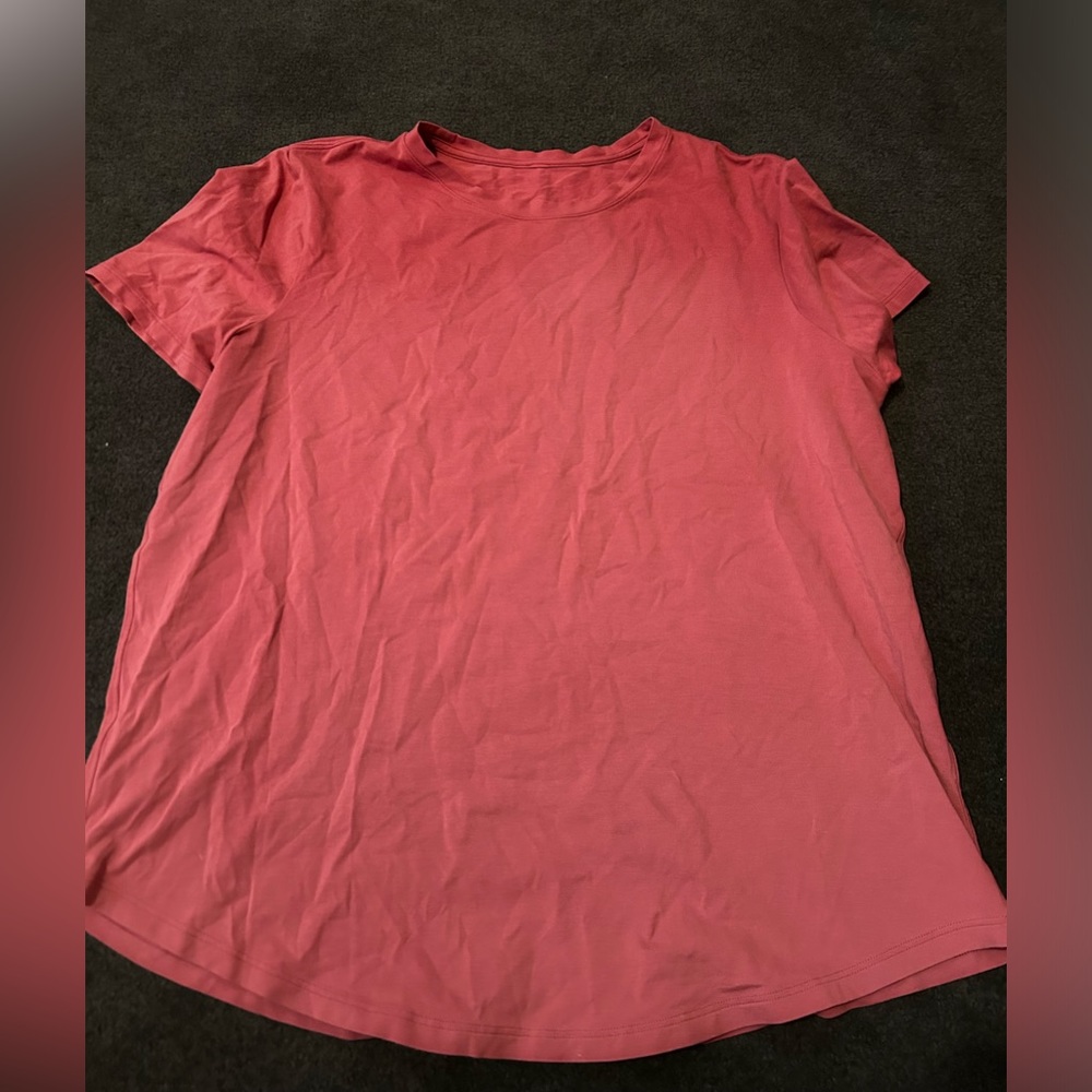 lululemon athletica Pink Short Sleeve Tee